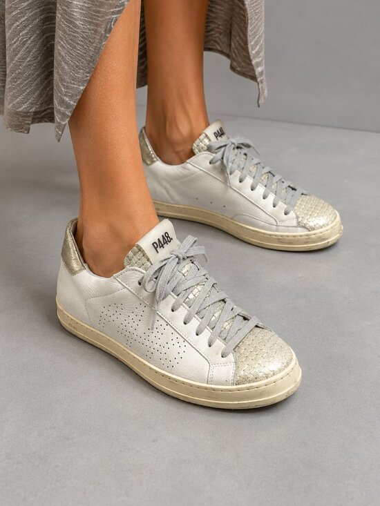 P448 Shoes - ✨ P448 John Metallic Sneakers – Women’s Size 38✨ (B-1544)